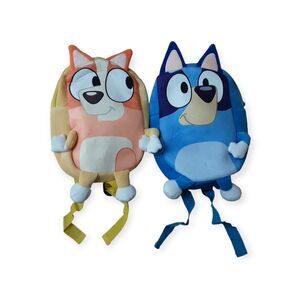 Bluey and Bingo Plush Mini Backpacks
